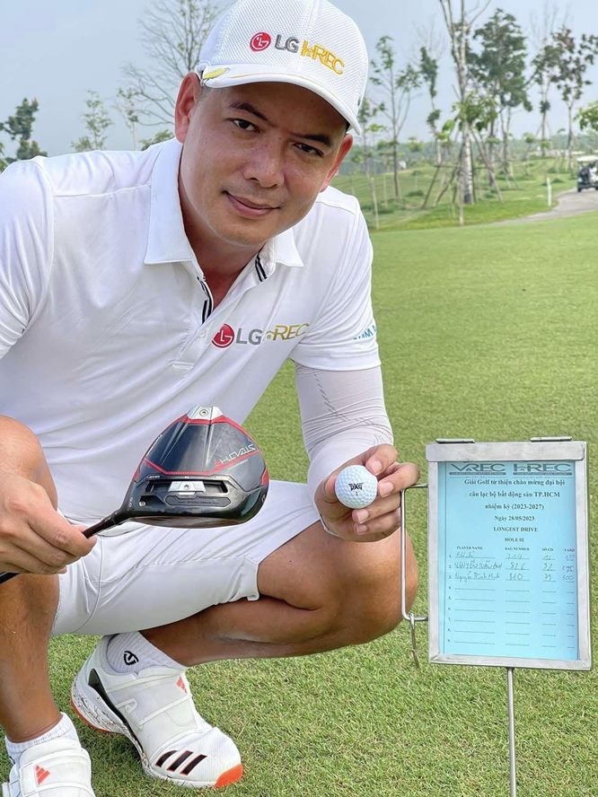 Diễn viên, MC Bình Minh chia sẻ bí kíp để có cú phát bóng 300 yards